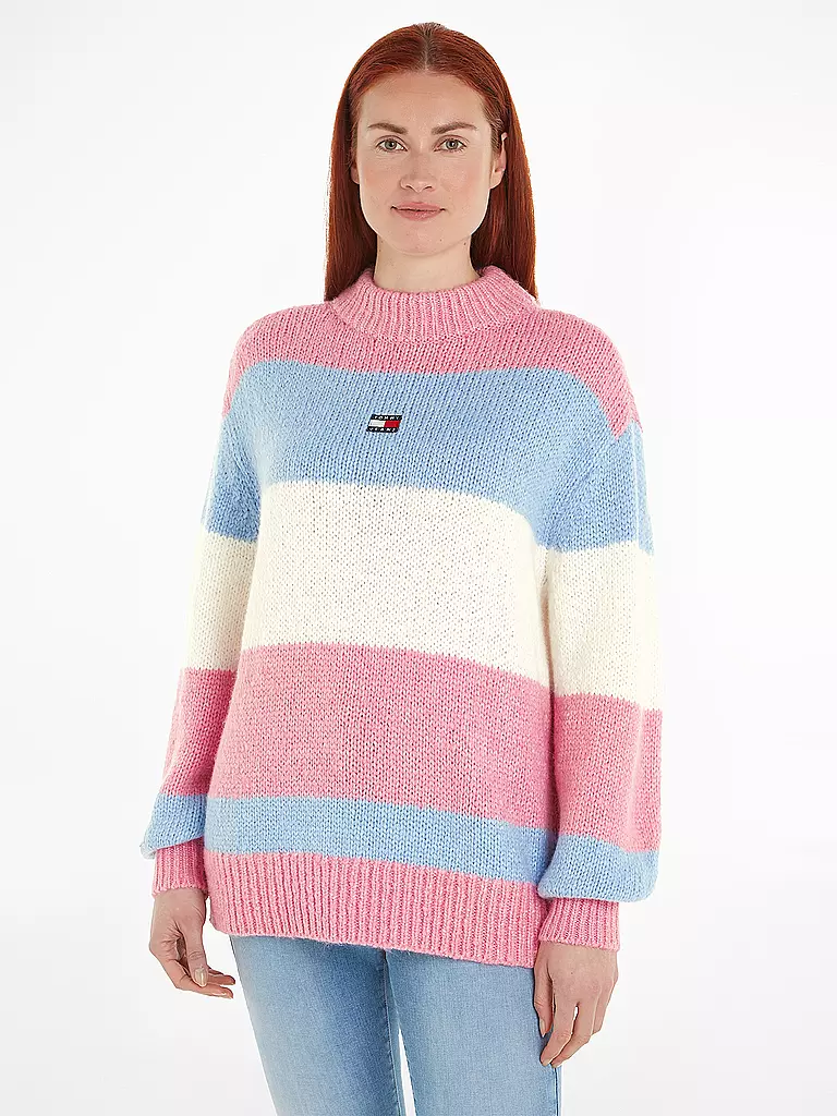 TOMMY JEANS | Pullover | rosa