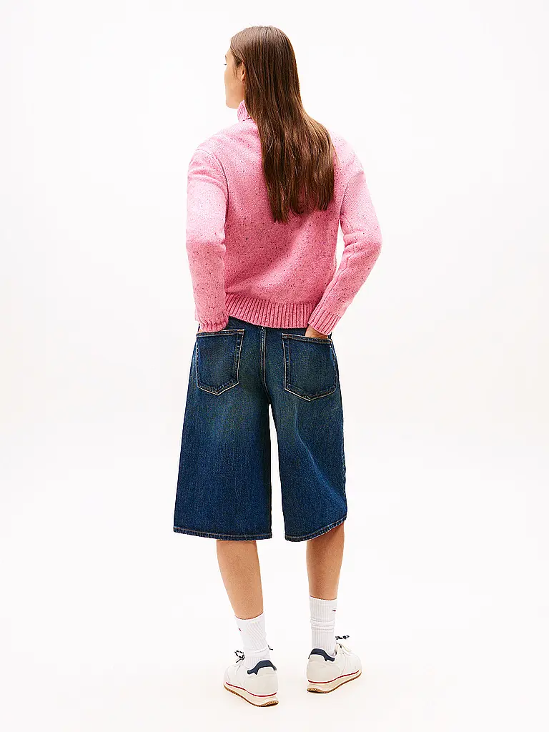 TOMMY JEANS | Rollkragenpullover  | Rosa