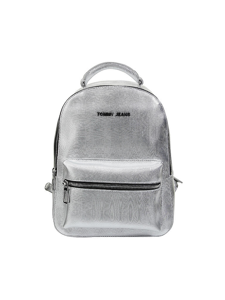 TOMMY JEANS | Rucksack  | silber