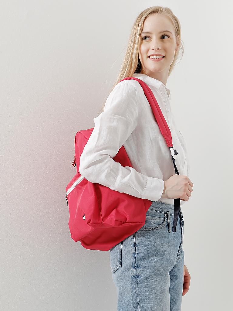 TOMMY JEANS | Rucksack  | rot