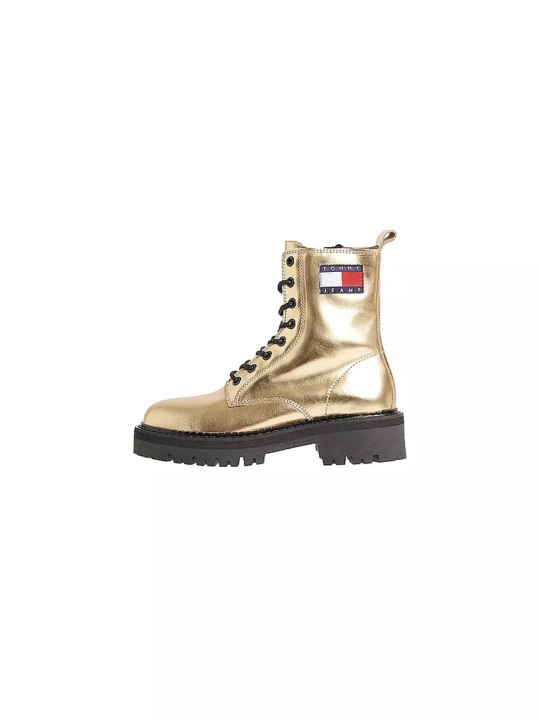 TOMMY JEANS | Schnürboots | gold