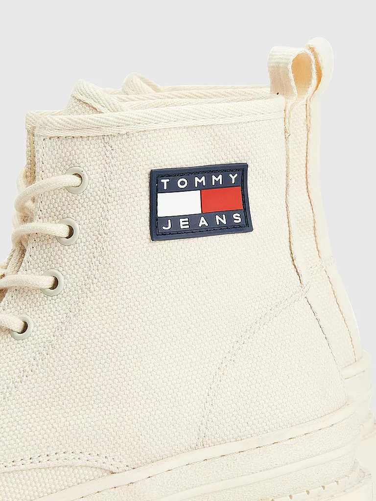 TOMMY JEANS | Schnürstiefel | schwarz