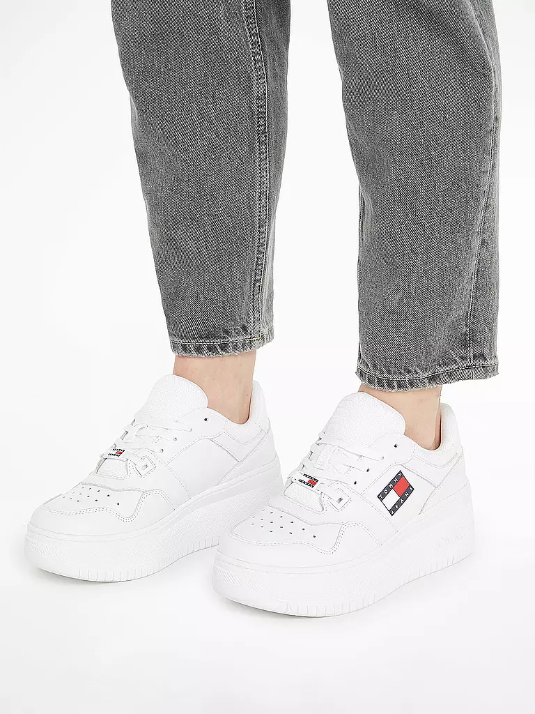 TOMMY JEANS | Sneaker  | weiss