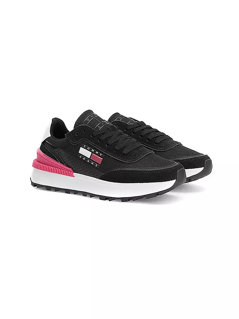 TOMMY JEANS | Sneaker TECH-RUNNER | schwarz