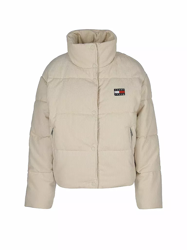 TOMMY JEANS | Steppjacke Cord | creme