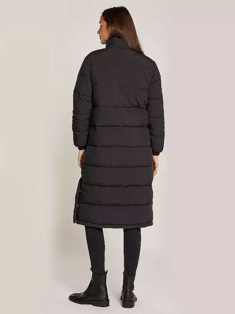 TOMMY JEANS | Steppmantel | schwarz