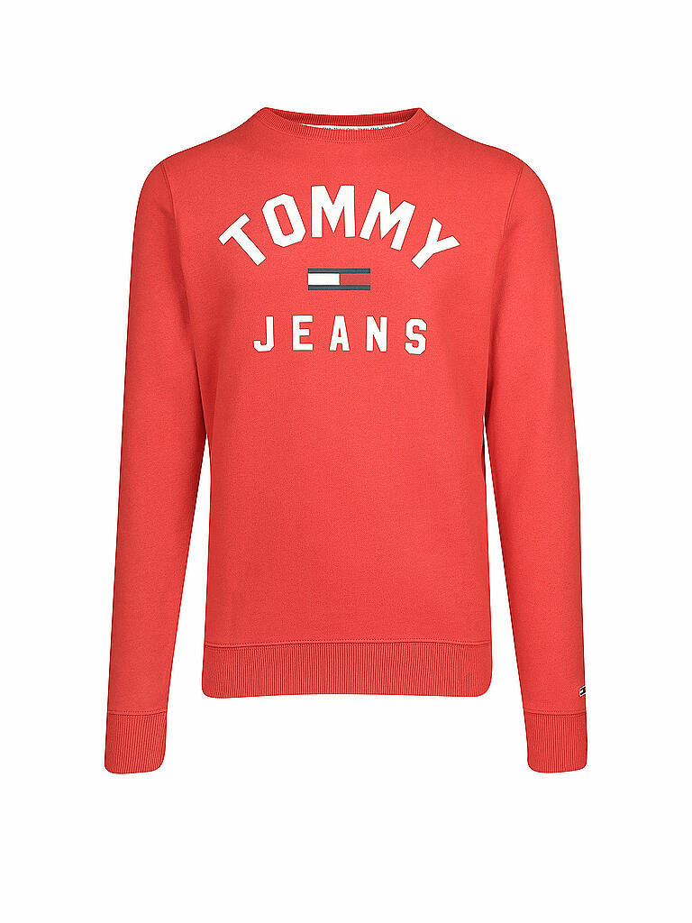 TOMMY JEANS | Sweater | rot
