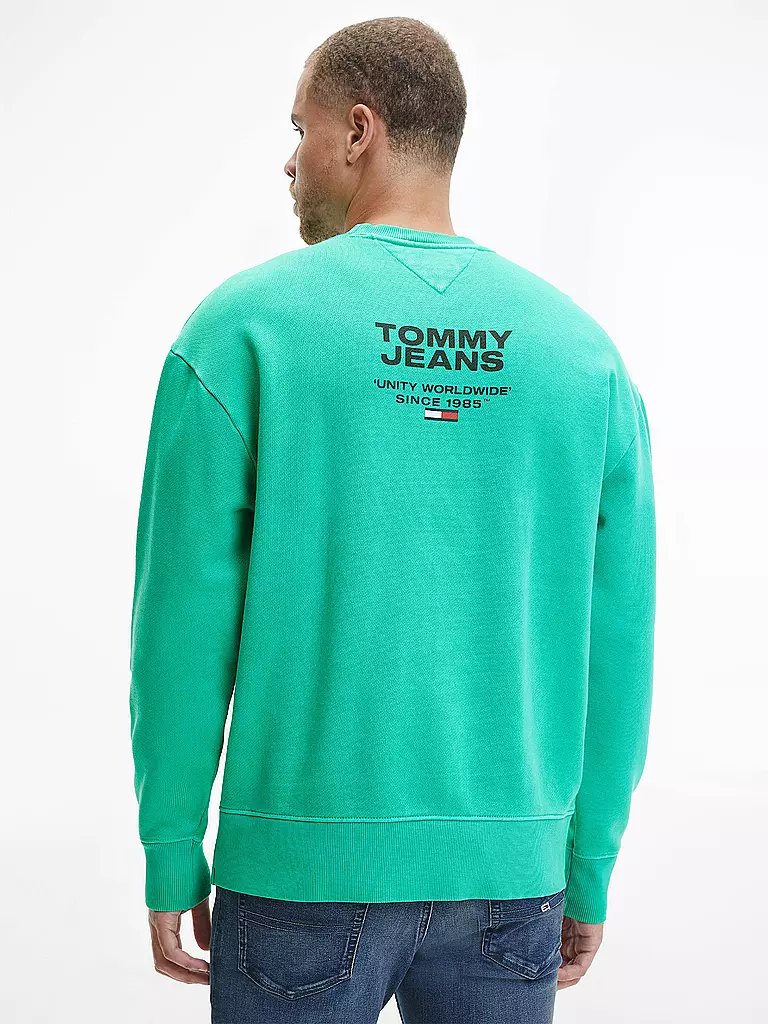 TOMMY JEANS | Sweater | grün