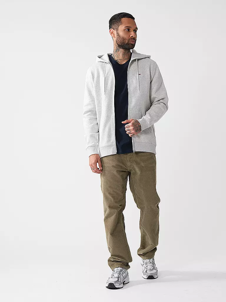 TOMMY JEANS | Sweatjacke  | hellgrau