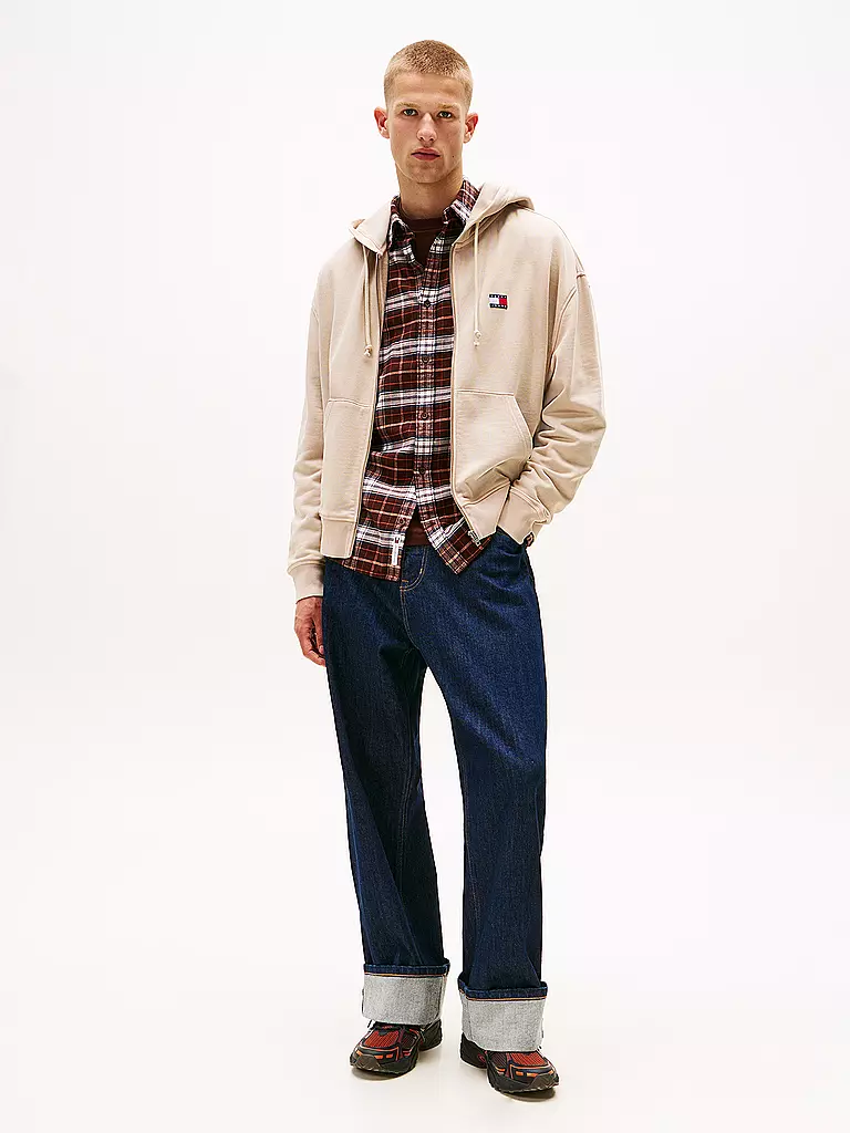 TOMMY JEANS | Sweatjacke  | beige