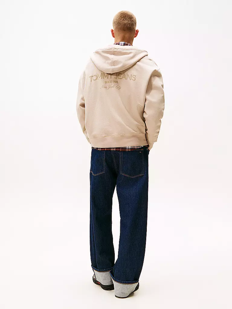 TOMMY JEANS | Sweatjacke  | beige