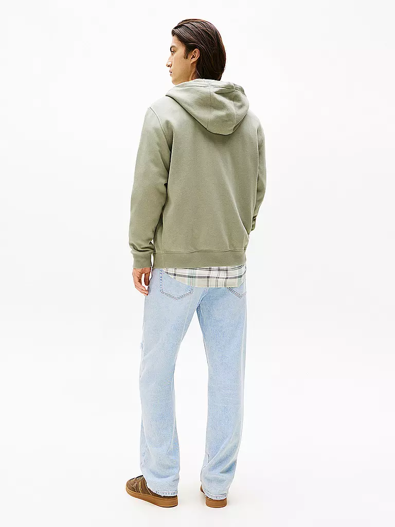 TOMMY JEANS | Sweatjacke | olive