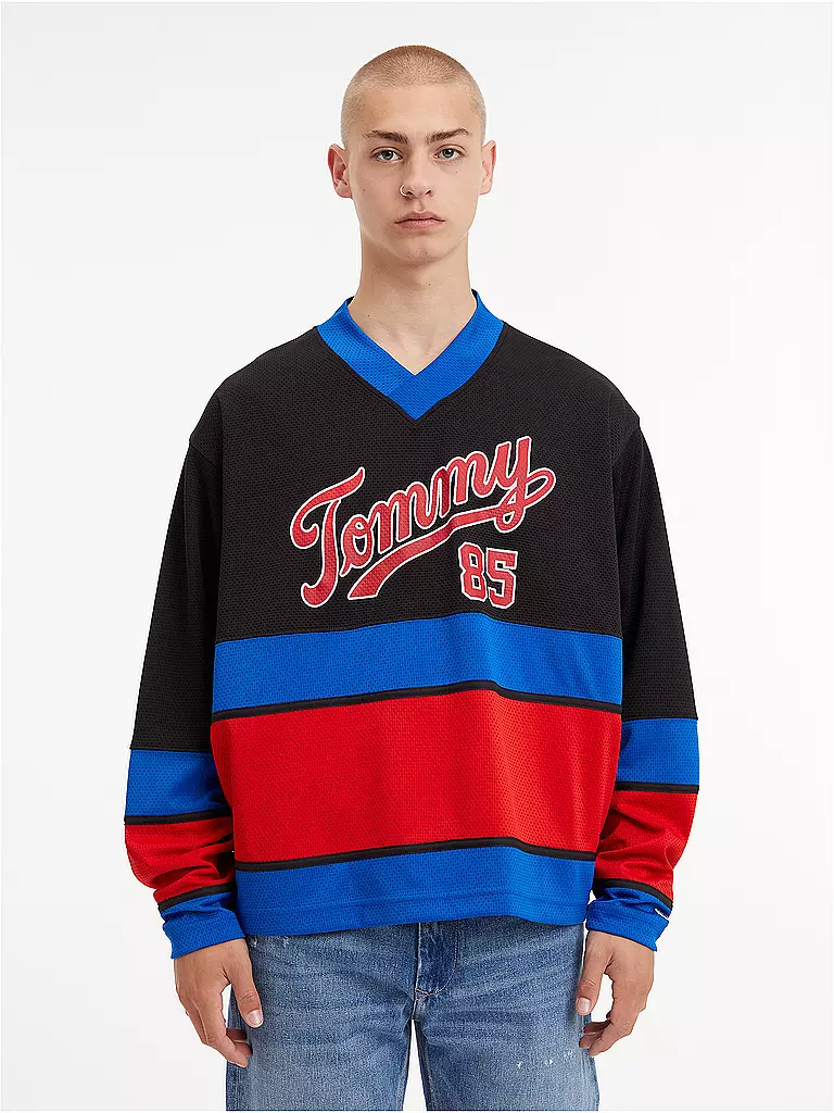 TOMMY JEANS | Sweatshirt  | schwarz