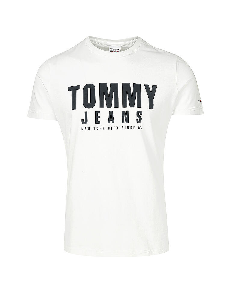 TOMMY JEANS | T Shirt  | weiß