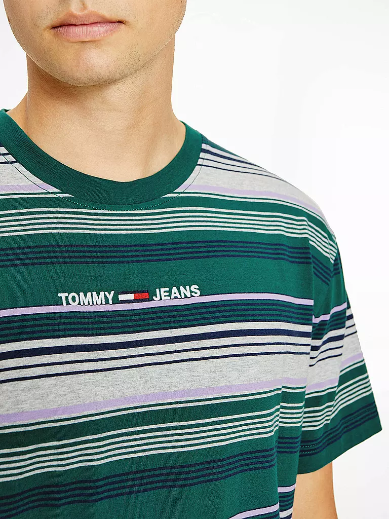 TOMMY JEANS | T Shirt  | grün