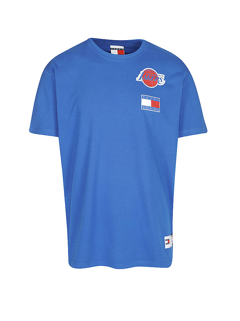 TOMMY JEANS | T Shirt NBA | blau