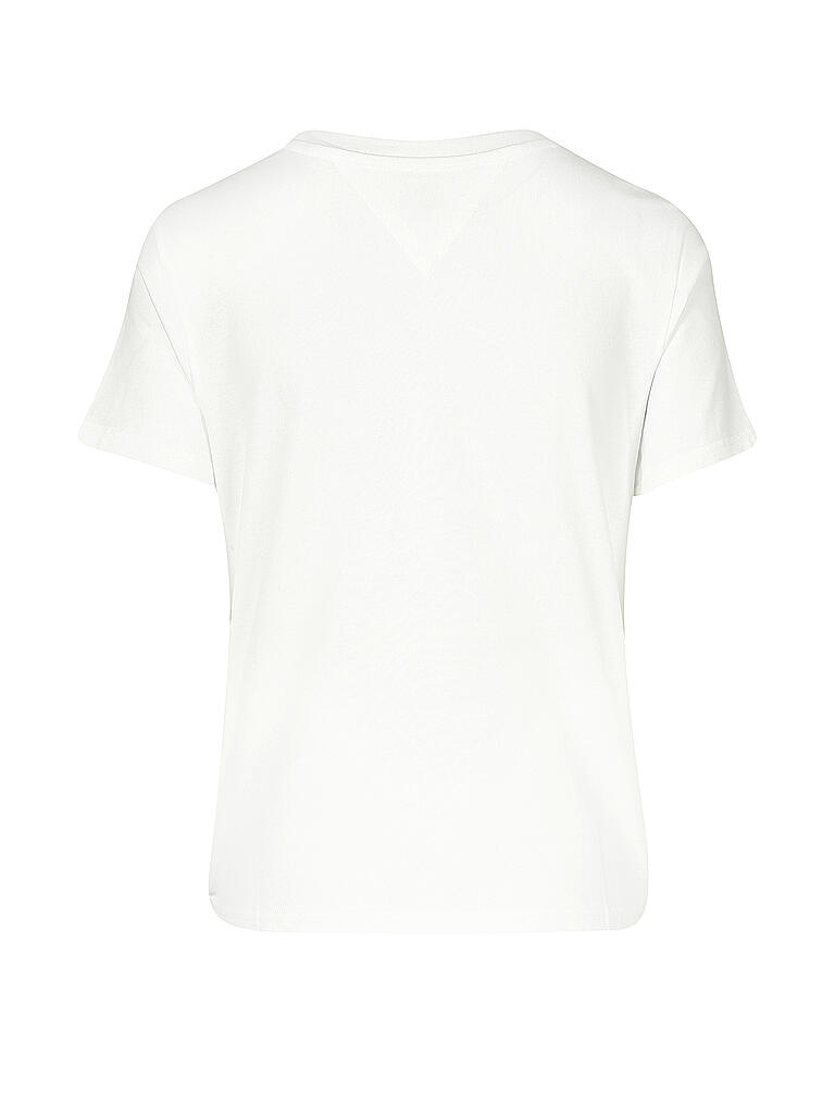 TOMMY JEANS | T Shirt Regular Fit | weiß
