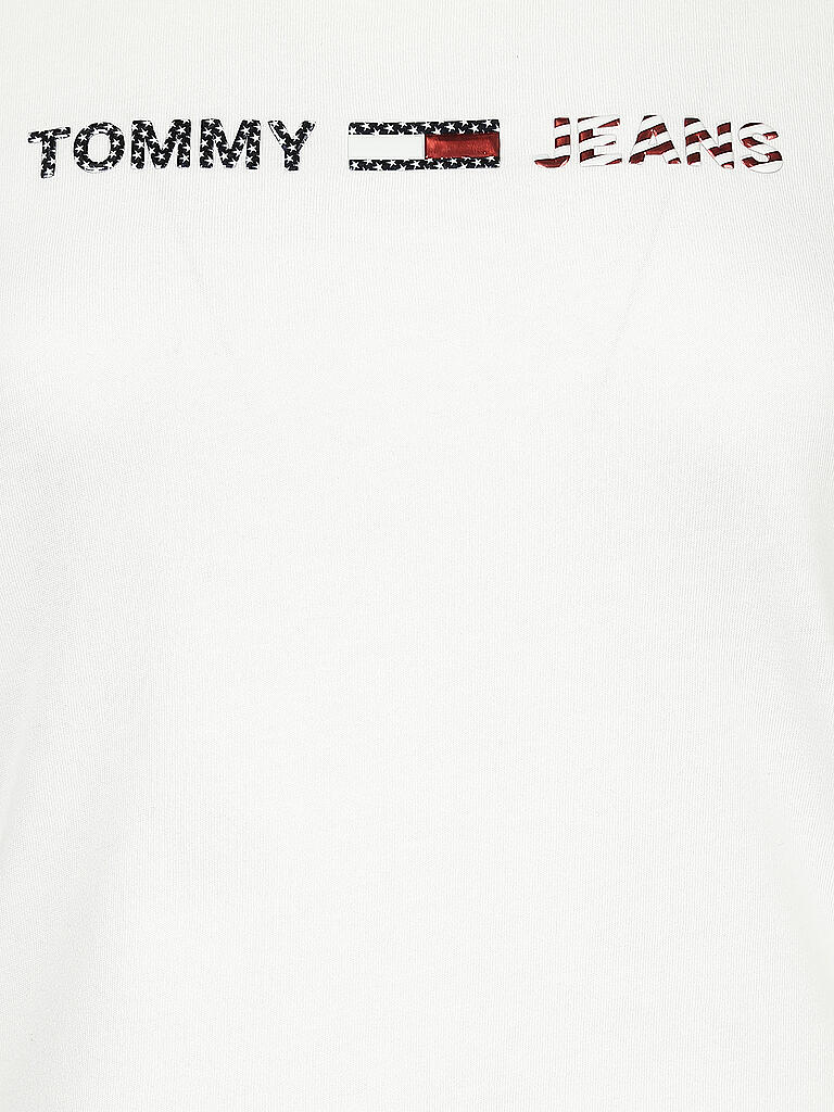 TOMMY JEANS | T Shirt Regular Fit | weiß