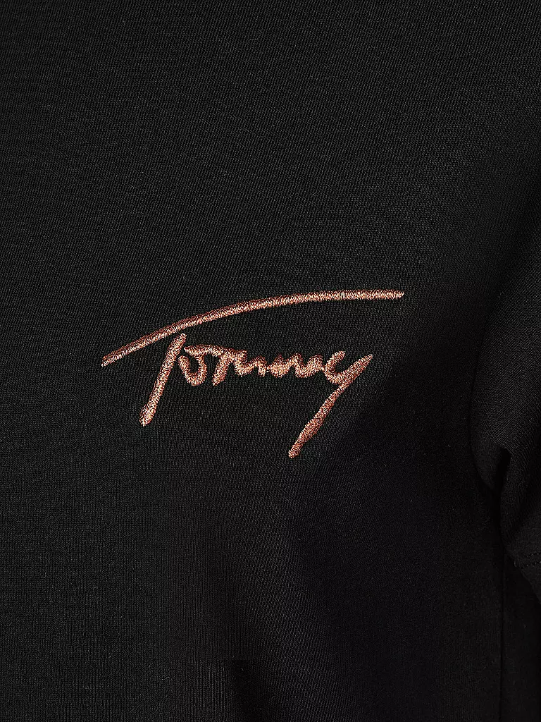 TOMMY JEANS | T Shirt Relaxed Signature | schwarz