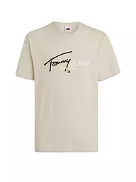 TOMMY JEANS | T-Shirt  | beige