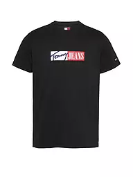 TOMMY JEANS | T-Shirt  | schwarz