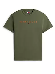 TOMMY JEANS | T-Shirt  | olive