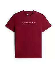 TOMMY JEANS | T-Shirt  | dunkelrot