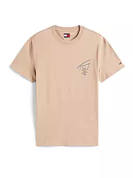 TOMMY JEANS | T-Shirt  | beige