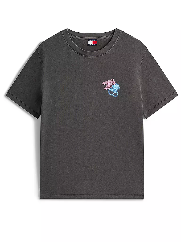 TOMMY JEANS | T-Shirt  | schwarz