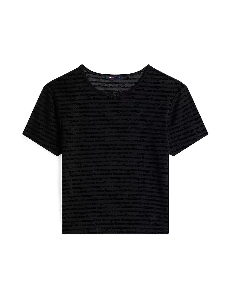 TOMMY JEANS | T-Shirt  | schwarz