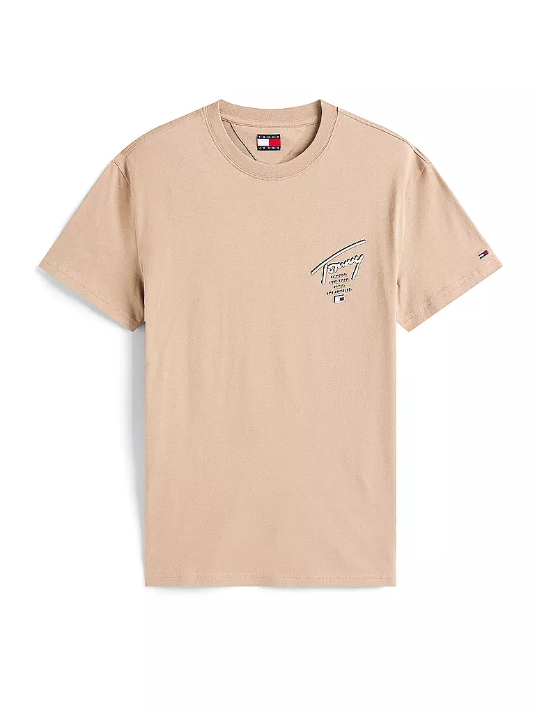 TOMMY JEANS | T-Shirt  | beige