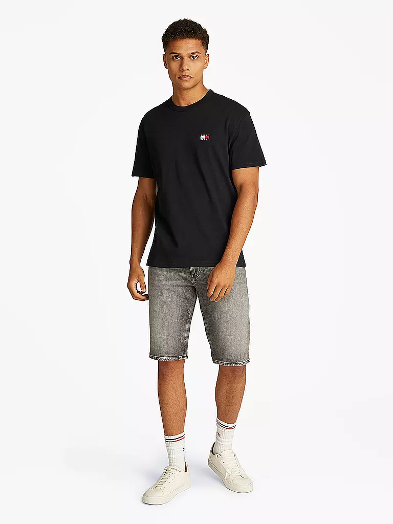 TOMMY JEANS | T-Shirt  | schwarz