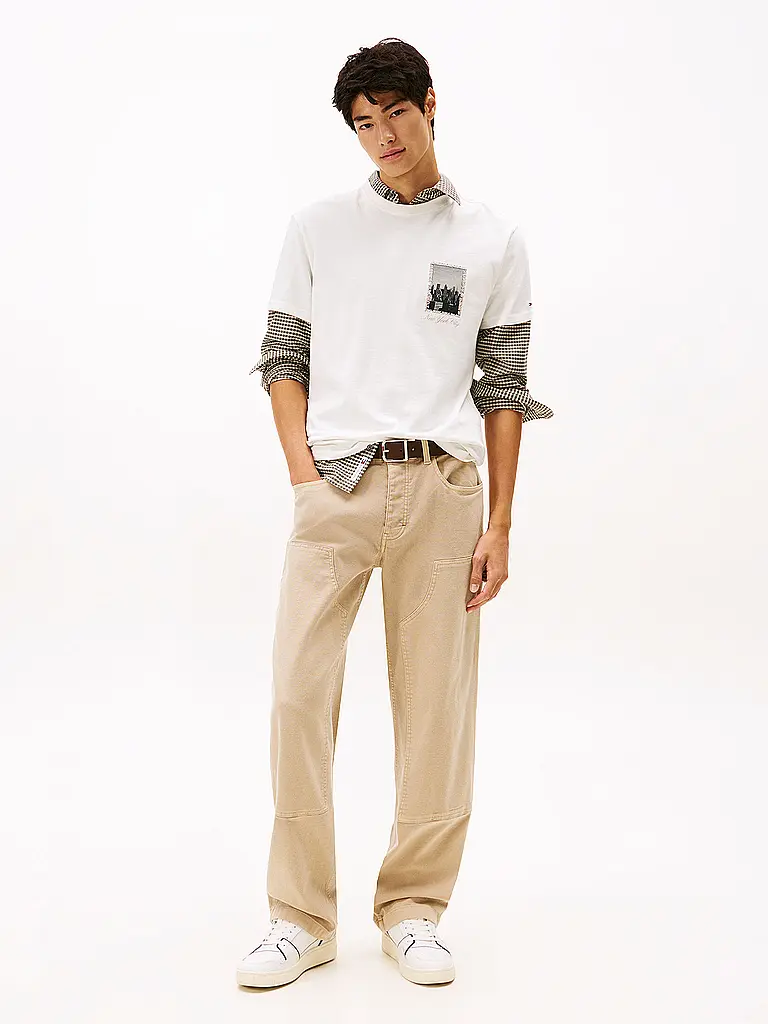 TOMMY JEANS | T-Shirt  | weiss