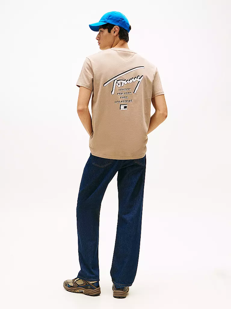 TOMMY JEANS | T-Shirt  | beige