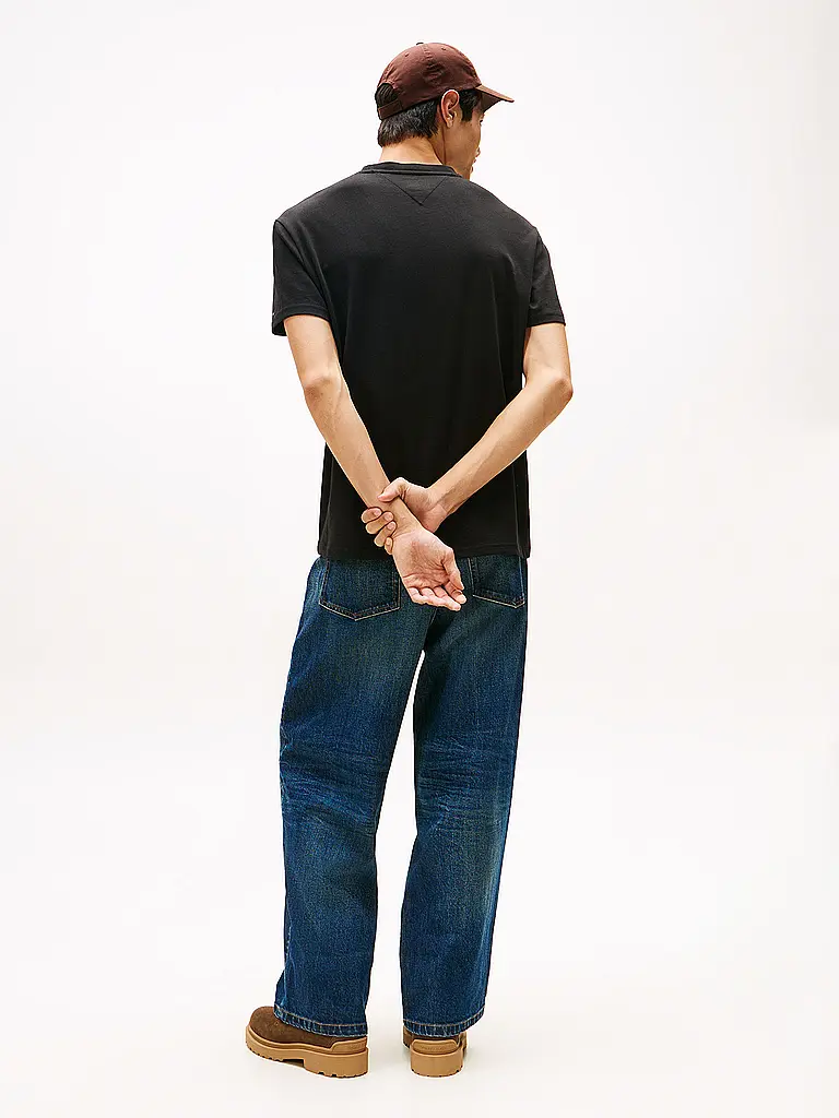 TOMMY JEANS | T-Shirt  | schwarz