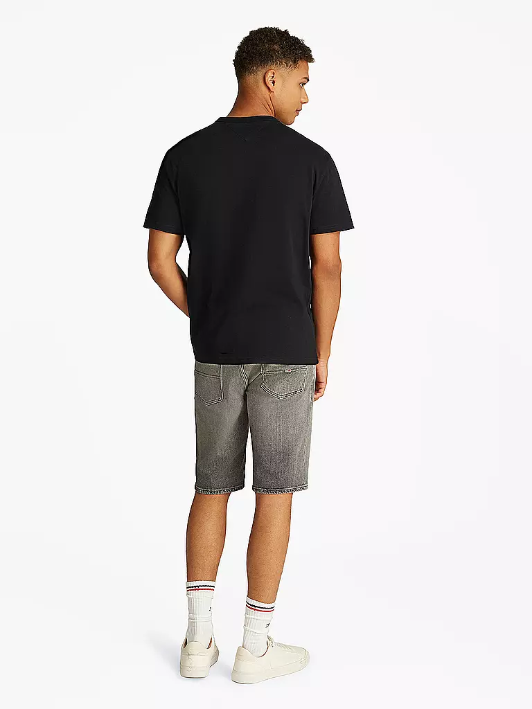 TOMMY JEANS | T-Shirt  | schwarz