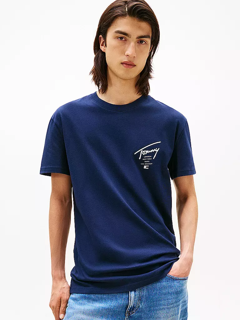 TOMMY JEANS | T-Shirt  | dunkelblau