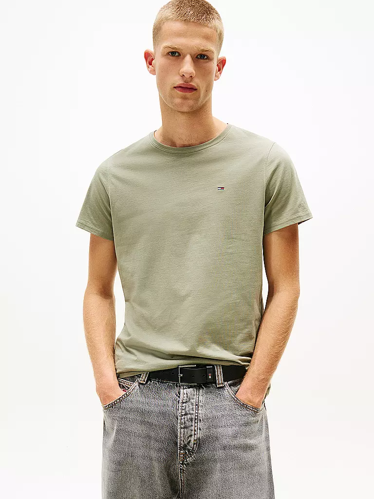 TOMMY JEANS | T-Shirt  | olive