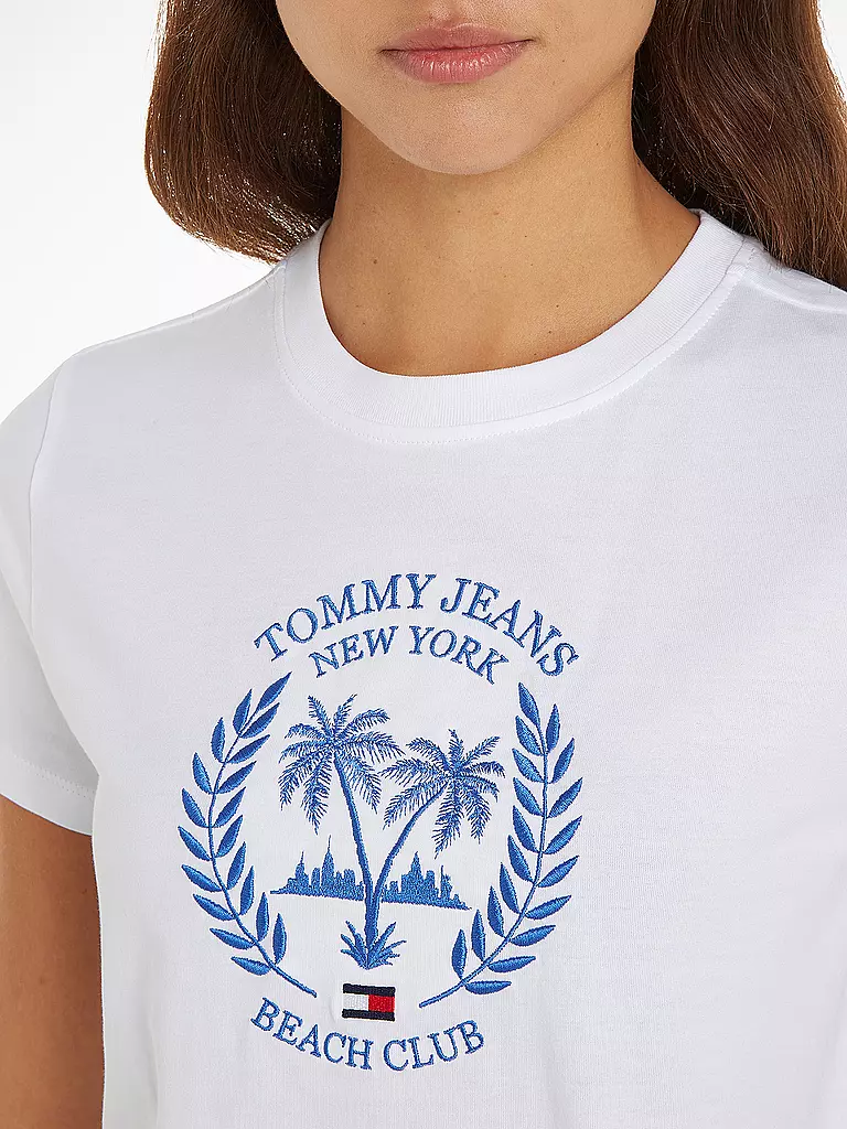 TOMMY JEANS | T-Shirt  | weiss