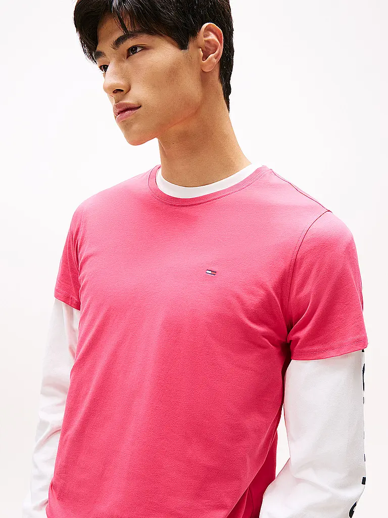 TOMMY JEANS | T-Shirt  | pink