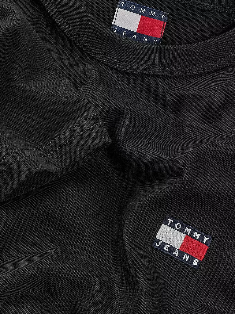 TOMMY JEANS | T-Shirt  | schwarz