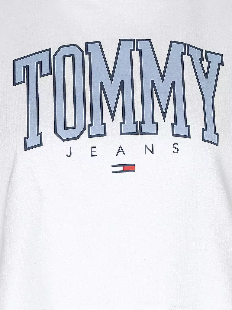 TOMMY JEANS | T-Shirt COLLEGIATE | weiss