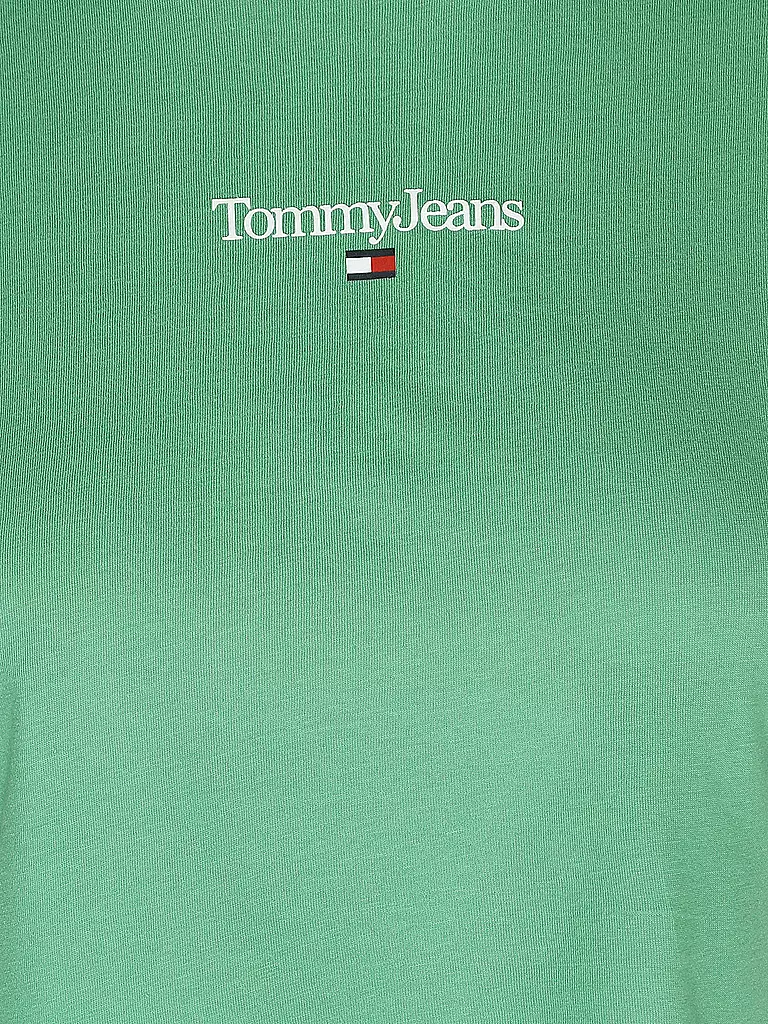 TOMMY JEANS | T-Shirt Cropped Fit | grün