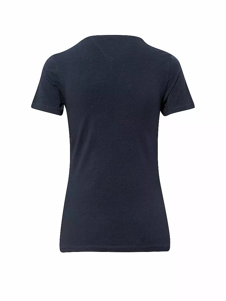 TOMMY JEANS | T-Shirt Skinny Fit | blau