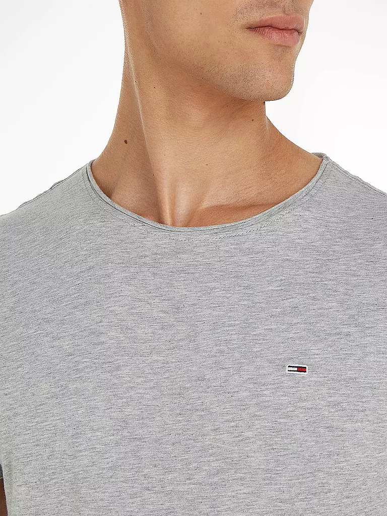 TOMMY JEANS | T-Shirt Slim Fit JASPER | grau