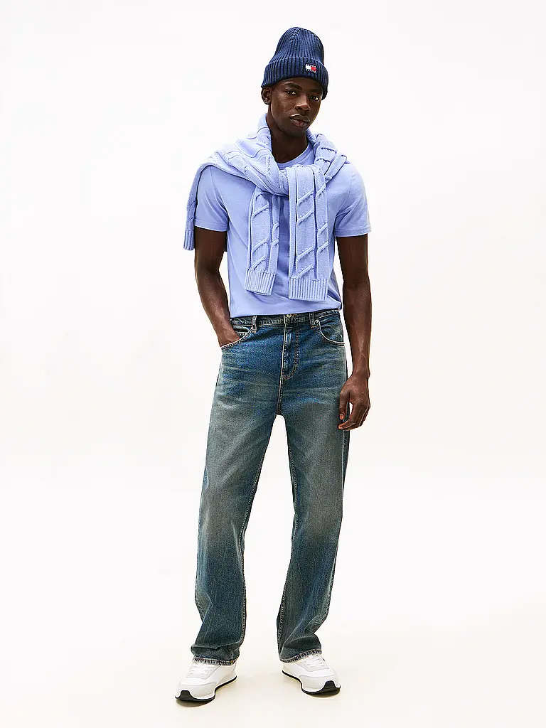 TOMMY JEANS | T-Shirt Slim Fit | Hellblau