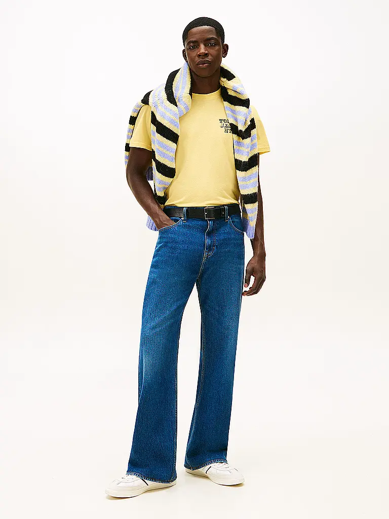 TOMMY JEANS | T-Shirt Slim Fit | Gelb