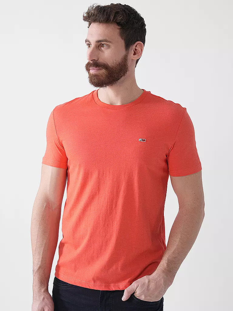 TOMMY JEANS | T-Shirt Slim Fit | orange