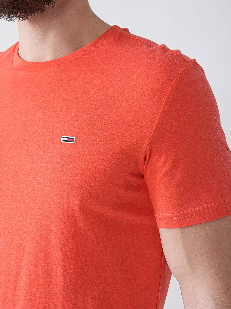 TOMMY JEANS | T-Shirt Slim Fit | orange