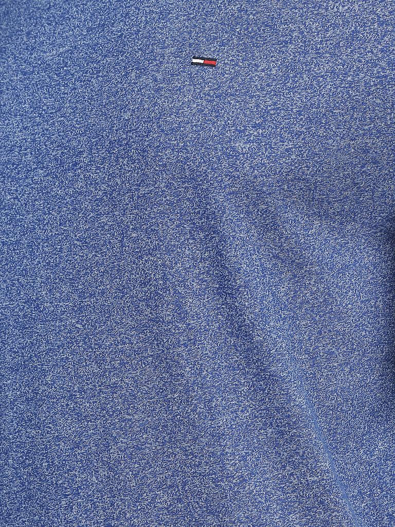 TOMMY JEANS | T-Shirt Slim-Fit "Jaspe" | blau